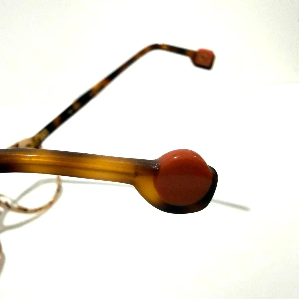 Etnia Barcelona‎ Designer Eyeglass Frames TAT Brown Havana 51-17-140 w/ Case
